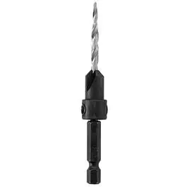 Tapered #6 Wood Countersink Drill Bit Flush Screw Installation Irwin
