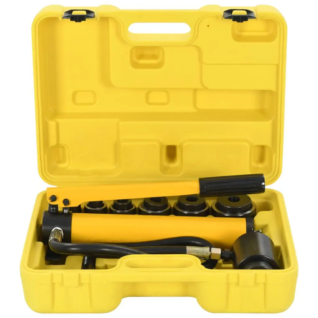 Hydraulic Crimping Tool Set 0.9-2.4 Inches Cable and Wire Terminals