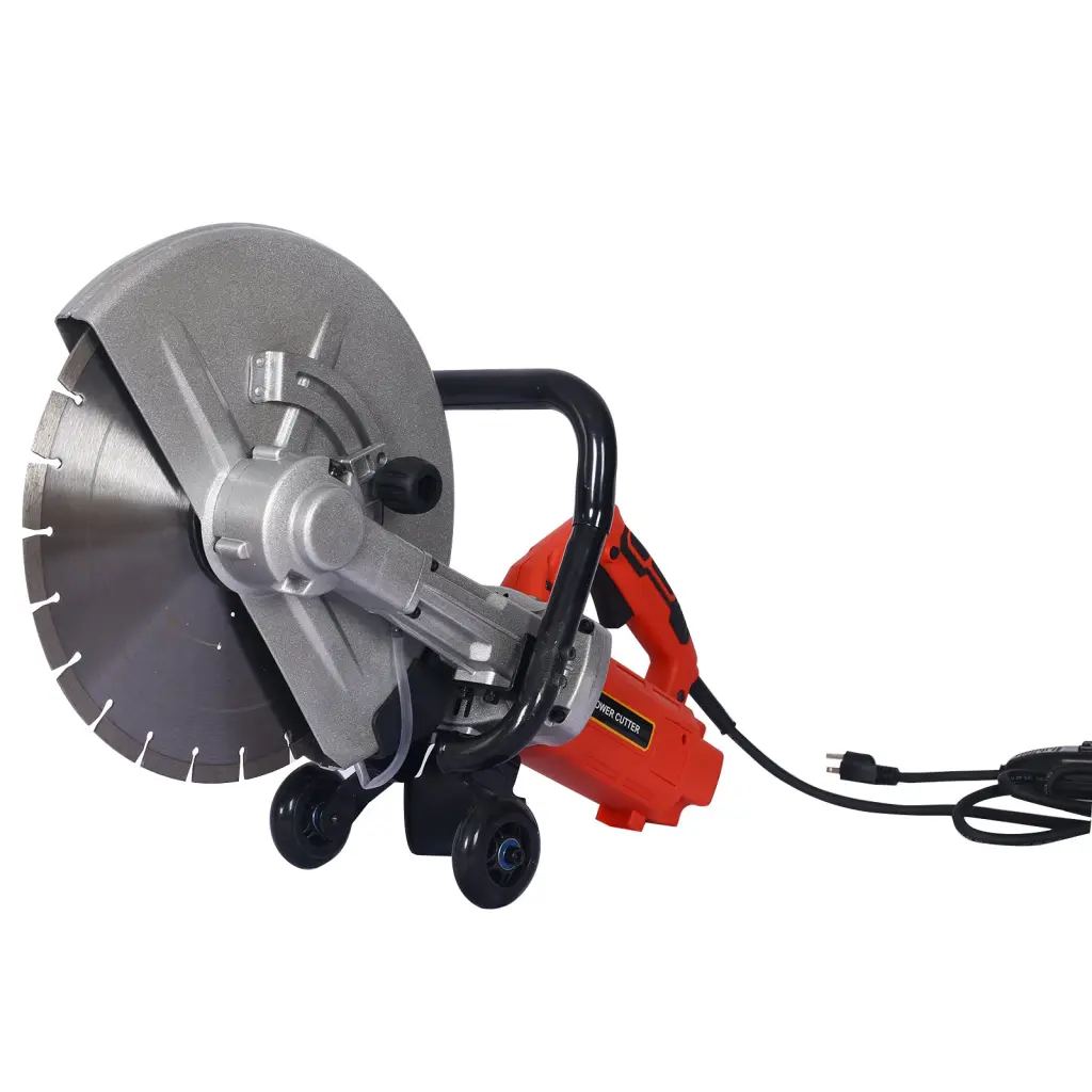 Electric 14 Inch Cut Off Saw Wet Dry Concrete Saw Cutter Guide Roller g-h