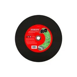 Masonry Cut-Off Disc 12 x 1/8 x 1-Inch Angle Grinder Diablo