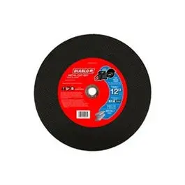 Metal Cut-Off Disc 12 x 1/8 x 1-Inch Angle Grinders and Metal Cutting Diablo