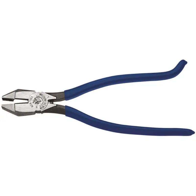 Klein Tools D201-7CST Ironworker's Side Cutting Work Pliers 9 Inch