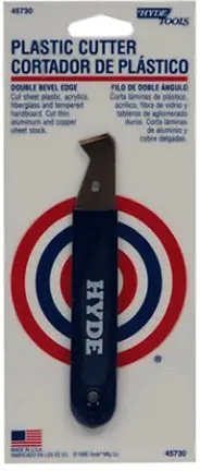 CUTTER PLASTIC Plastic Cutting Tool DIY and Craft Projects Hyde Tools
