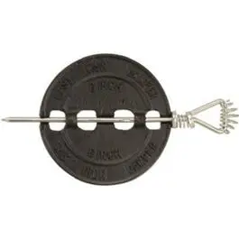 Cast Iron Stove Pipe Damper 24-Gauge 3-Inch Wood Stoves Imperial