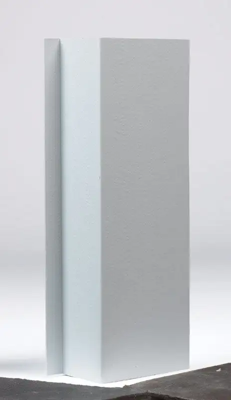 Amerimax Deck Ledger 96 L X 1.6W X 4.5 H Plastic Case 40 Deck Building Accessories