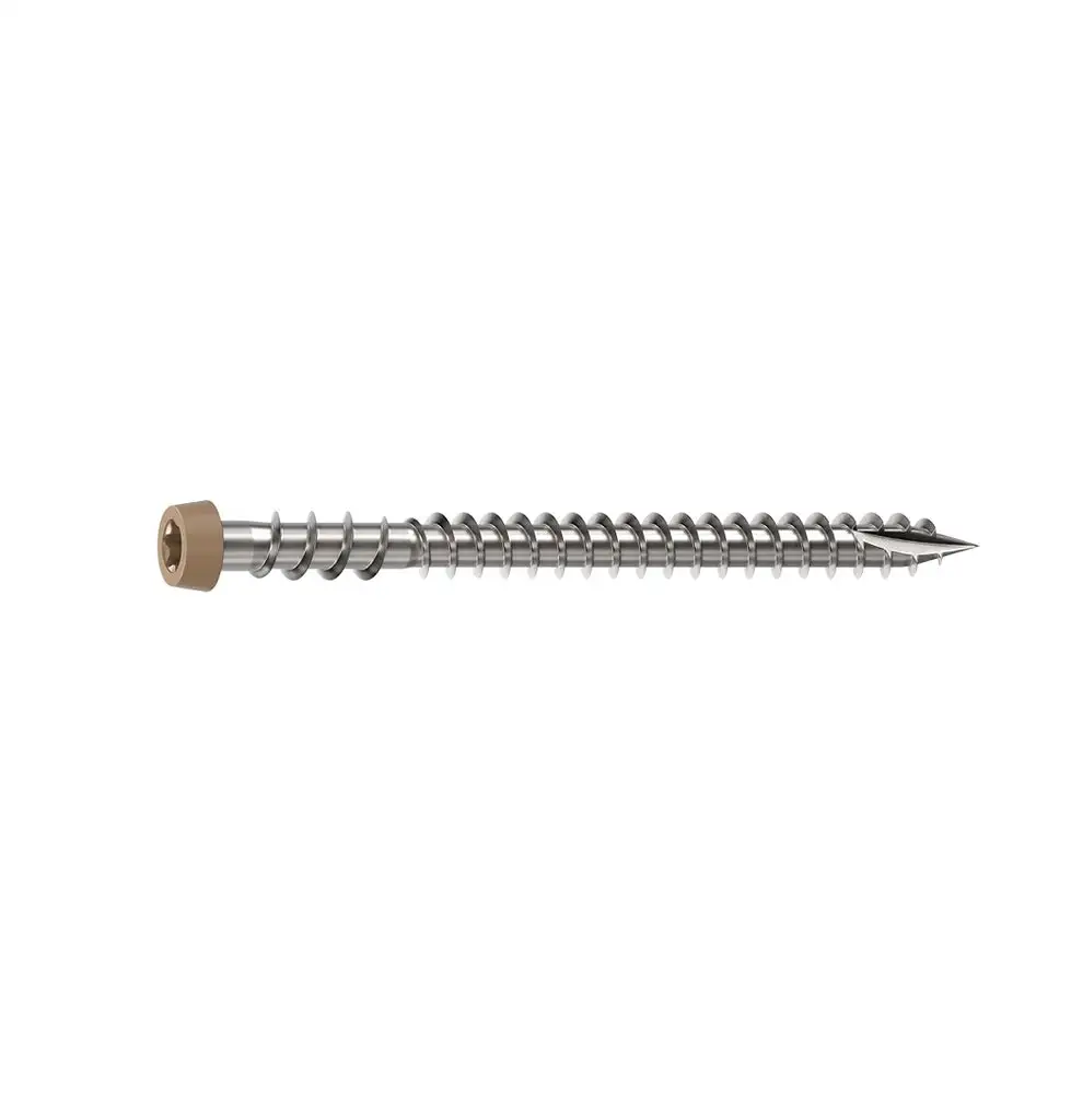 Camo 0367158SS Deck Screw Trim Head Star Drive