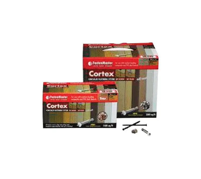 FastenMaster Cortex 2-3/4 L Pebble Gray Torx Ttap Star Head Deck Screws and Plugs Kit 1 pk