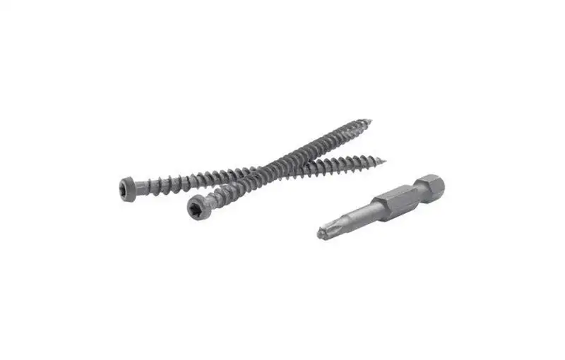 FastenMaster TrapEase No. 20 X 2-1/2 . Island Mist Torx Head Composite Deck Screws 350 Pack