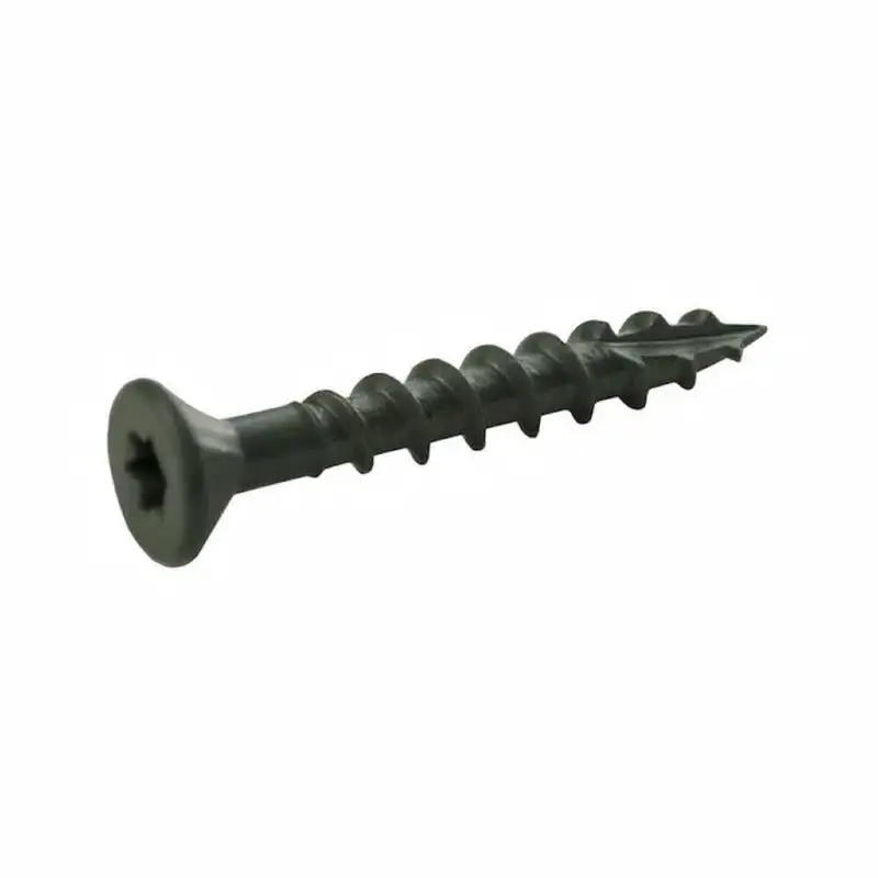 PrimeGuard Plus No. 8 x 1-5/8 Inch L Star Bugle Head Deck Screws 1 lb Pack 12 Grip-Rite