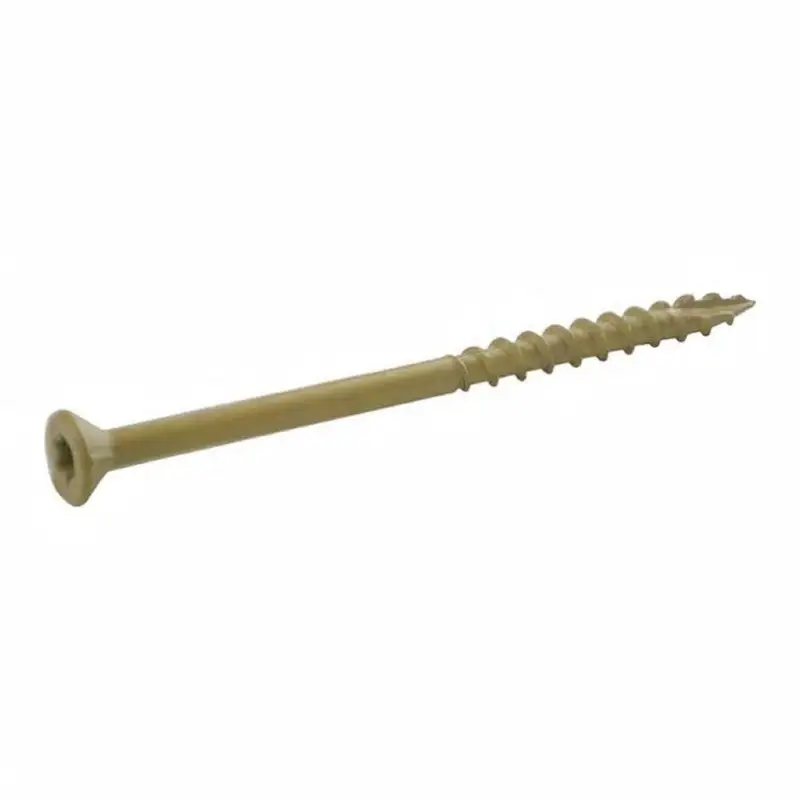 PrimeGuard Plus No. 10 x 4 . L Star Bugle Head Deck Screws 5 lb. Pack 4 Grip-Rite