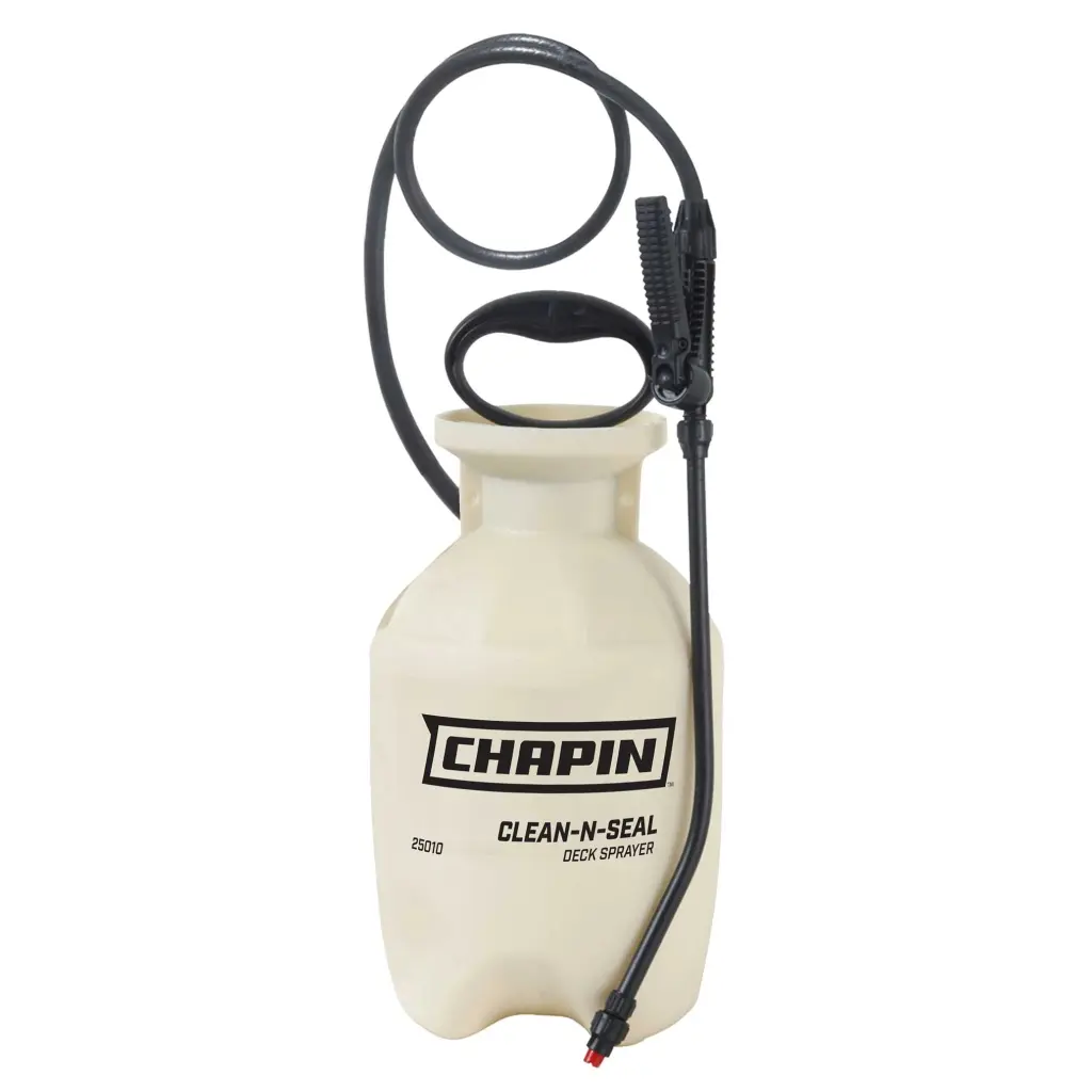 Chapin 1-Gallon Clean 'N Seal Poly Deck Sprayer Deck Maintenance