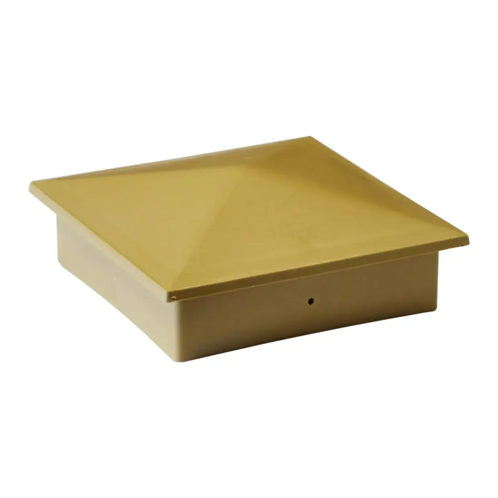 Fence Post Cap 4" x 4", Chocolate Cedar