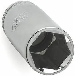 3/8-Inch Drive 20mm Metric Deep Well Socket 6-Point Automotive Repair Master Mechanic