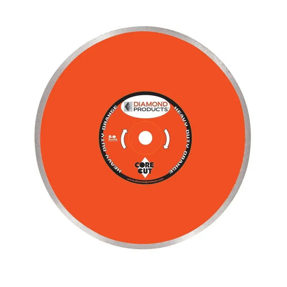 Diamond Products 57855 Heavy-Duty Diamond Blade 5/8 Inch Arbor Tough Cutting Jobs