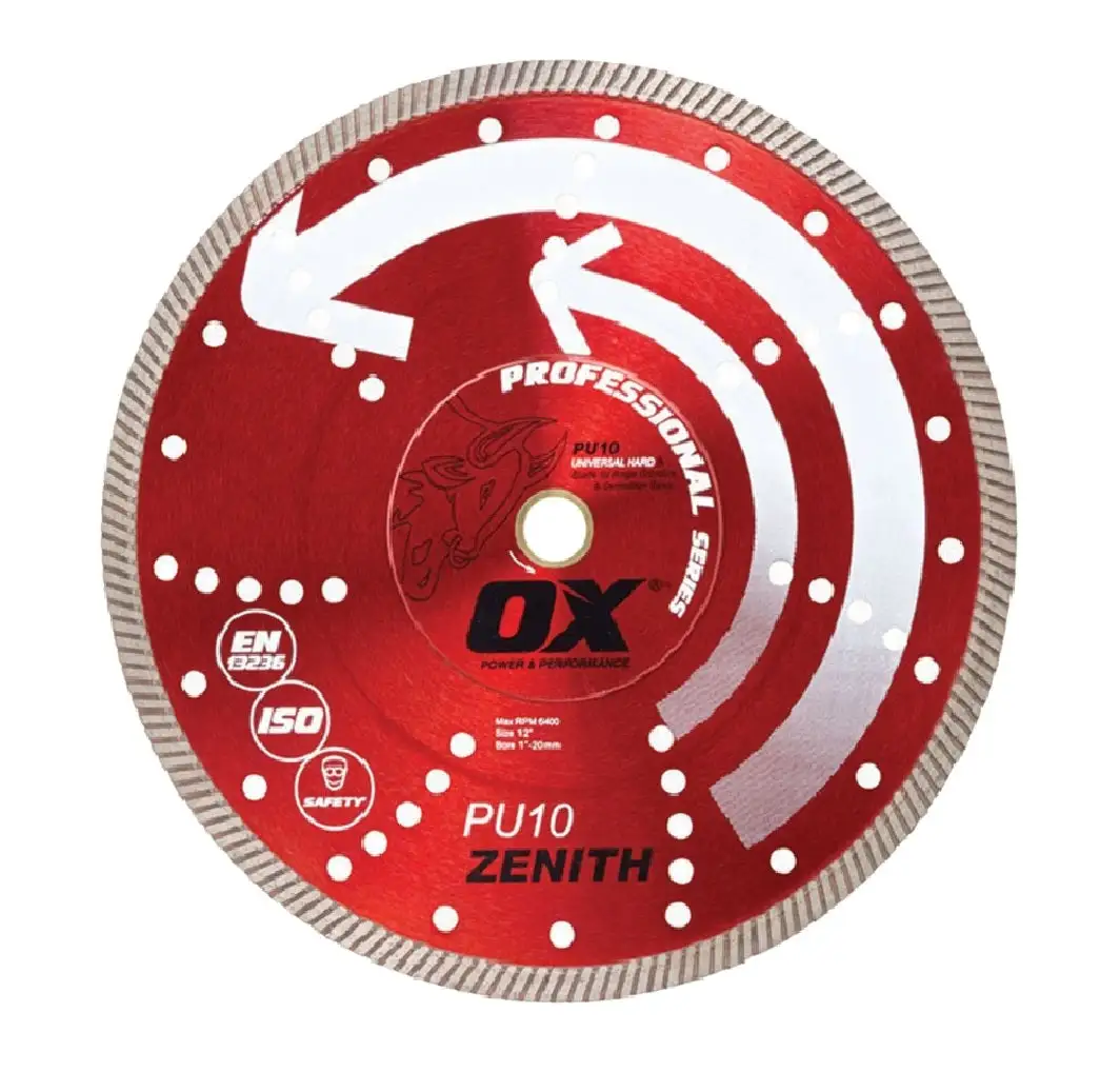 OX Tools OX-PU10-14 Turbo Diamond Blade Fast Cutting
