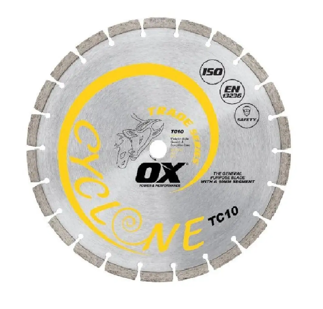 OX Tools OX-TC10-14 Diamond Steel Blade Heavy-Duty Cutting