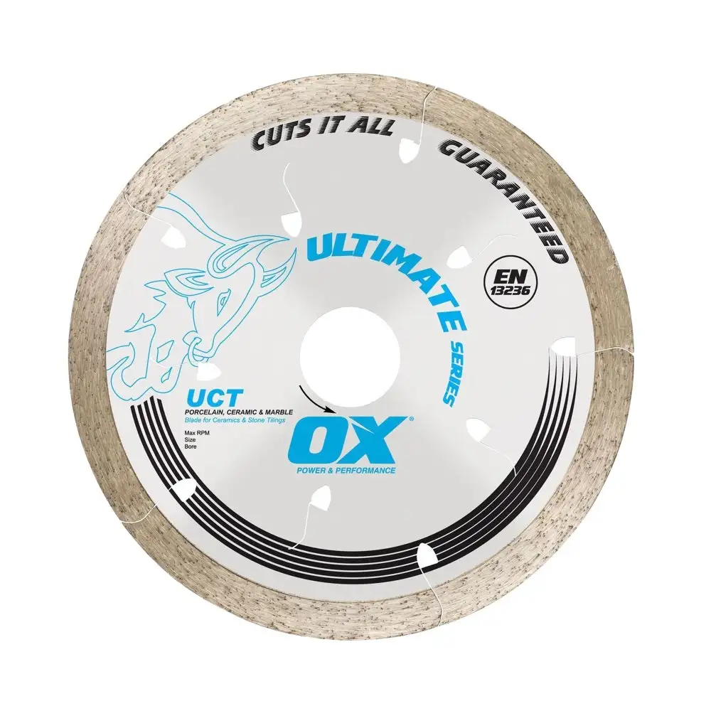 OX Tools OX-UCT-10 Ultimate UCT Diamond Blade 10 Inch Versatile Cutting