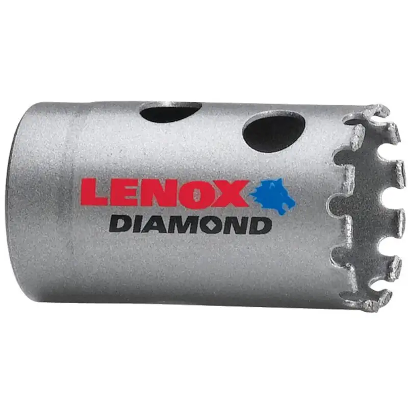 Lenox Diamond 1-1/8 Dia x 1.5 L Diamond Grit Hole Saw Professional Drilling Applications