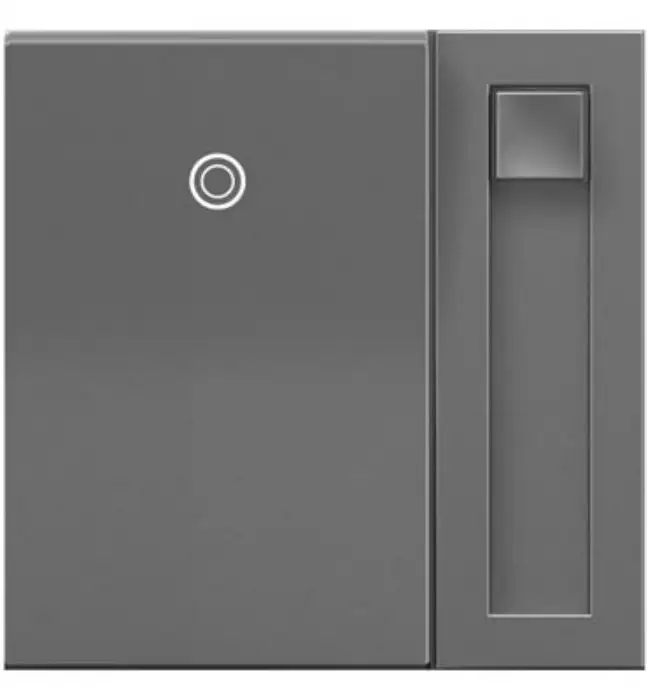 Legrand ADPD453LM2 Paddle Dimmer Switch Magnesium 450W