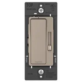 Radiant Harmony Single-Pole 3-Way Dimmer Switch Nickel 700-Watt Dimmable Lights Legrand - Pass u0026 Seymour