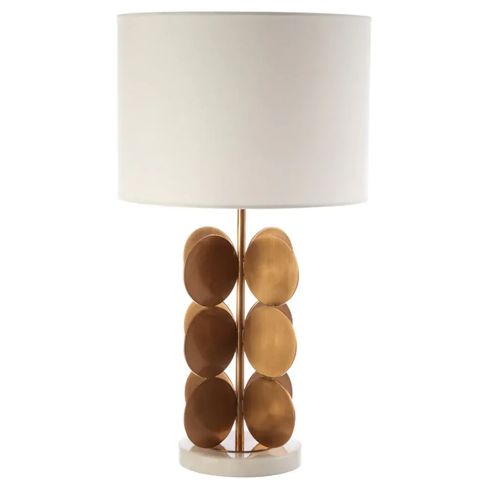 Color Changing RGB Disc Table Lamp - Aurum