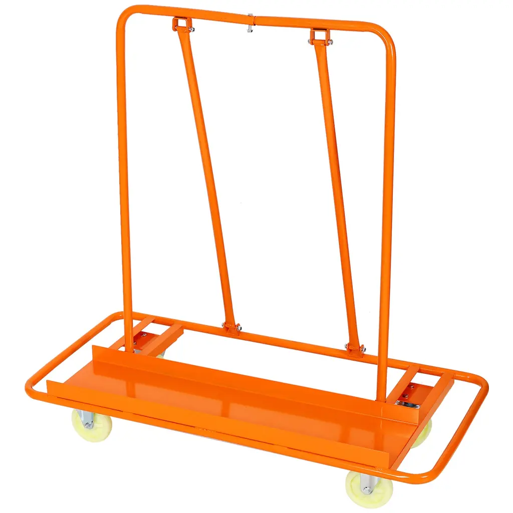 Heavy Duty Drywall Sheet Cart and Panel Dolly 1600Lbs Load Capacity - Professional Panel Mover g-h