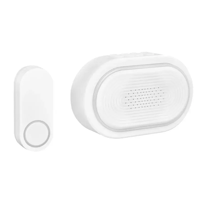 globe 18000206 Doorbell Kit, Wireless, 3.7 V, 85 dB, Pearl