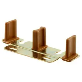 Bypass Door Guide 3-15/16 x 7/8-Inch Sliding Door Track Repair Various