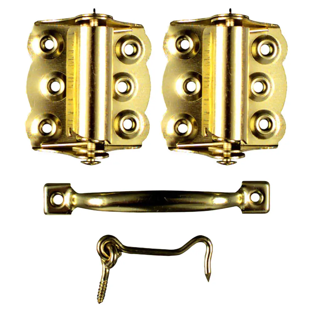 Screen Door Hardware Set, Warm alloy
