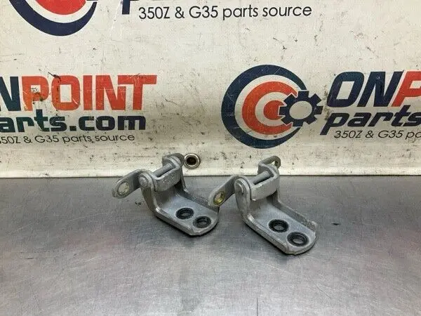 2007 Infiniti V35 G35 Front Driver Door Hinges Oem 14Bkyfa