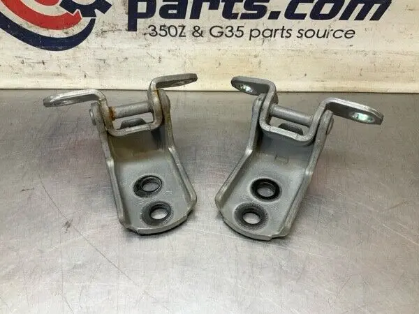 Keyless Entry 2004 Infiniti V35 G35 Driver Door Hinges Oem 23Bevfa