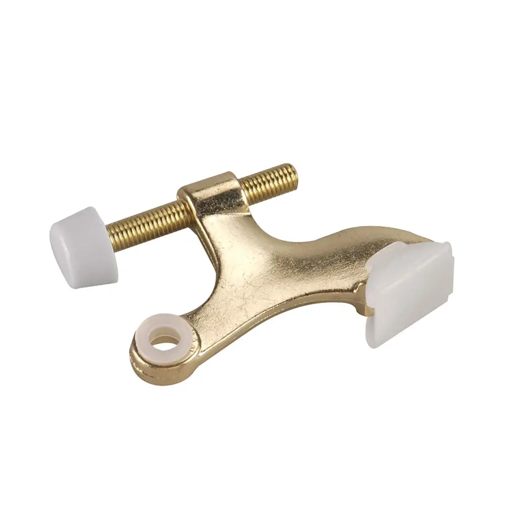 Knob Set Heavy-Duty Hinge Pin Door Stop, Warm alloy