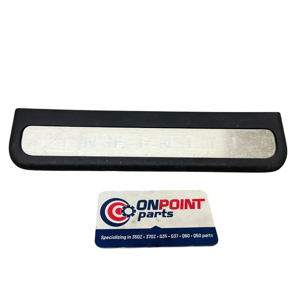 07-10 Infiniti G35 G37 Rear RH Sedan Door Scuff Kick Plate 769B2JK600 OEM IPG Complete Lock Set