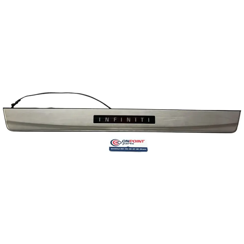 07-13 G35 G37 Front Passenger Sedan Door Airy Kick Plate 769B0Jk600 Oem Fjg Strike Plate