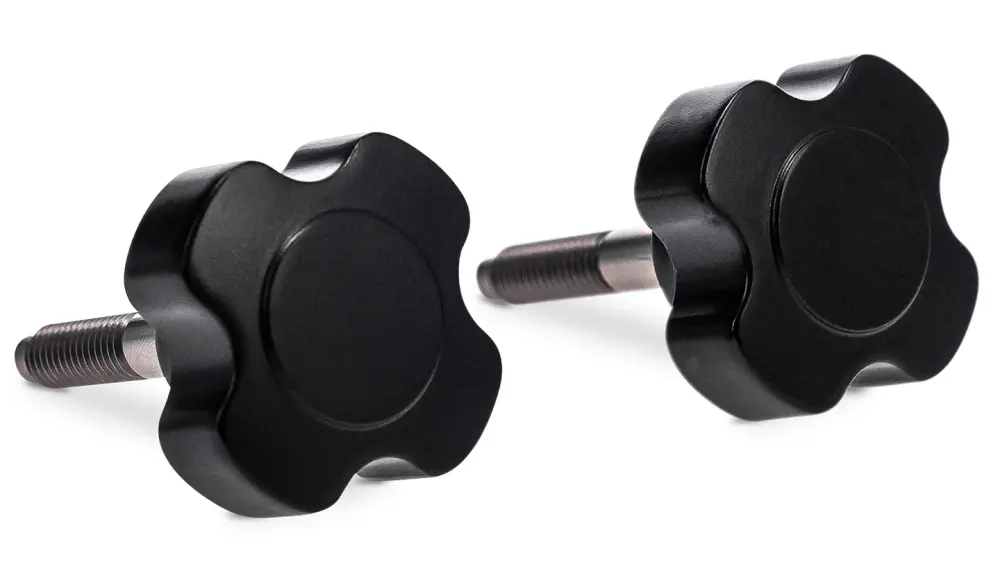 Black Satin Dash Knobs, 1966-77 Ford Bronco