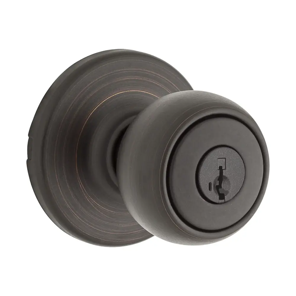 Fairfax Keyed Entry Knob, Venetian Warm finish