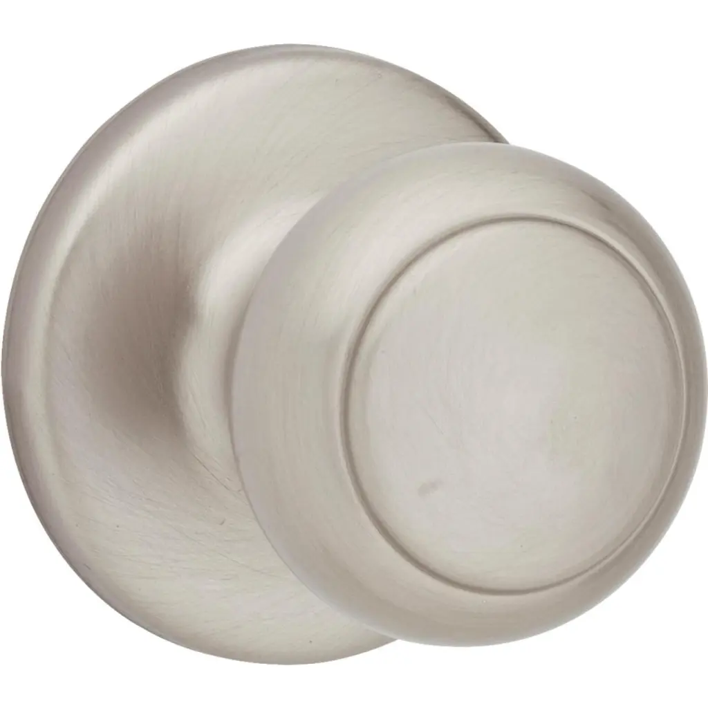 Kwikset Cove Satin Nickel Hall Closet Door Knob Modern Interior Hardware
