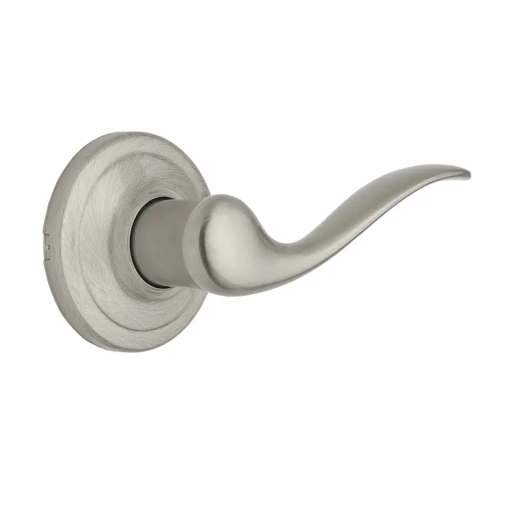 Smart Lock Toluca Passage Lever, Nickel Satin