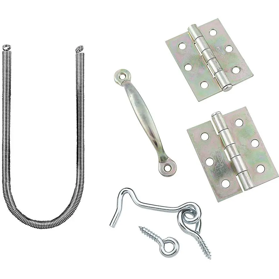 Zinc Screen Storm Door Set Pack 5 Home and Office Security National Hardware