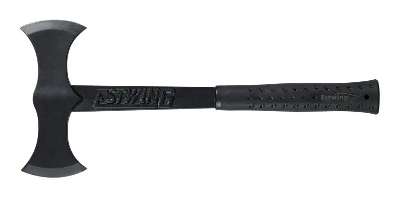Estwing Black Eagle Double Bit Axe 16 Inch Steel Handle Heavy Duty Chopping