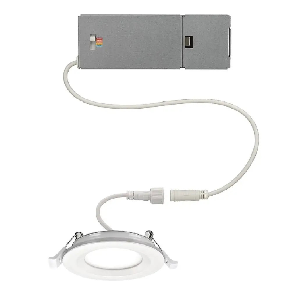 ETI 53826102 Downlight Nightlight Aluminum