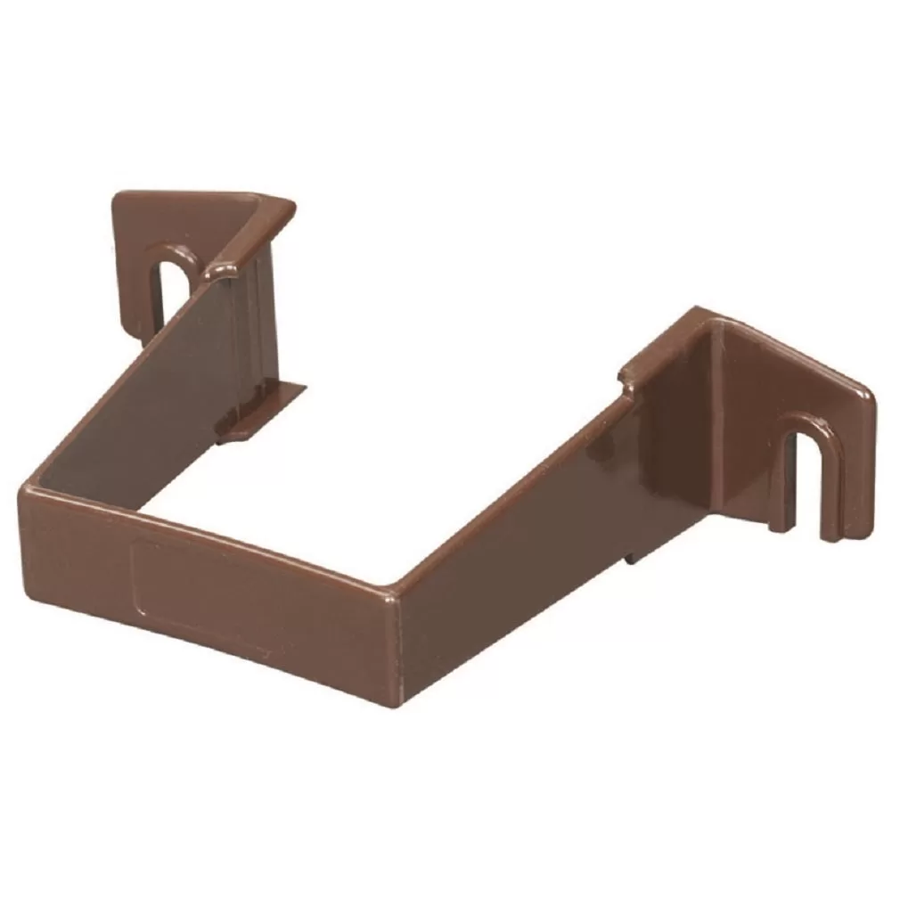 Amerimax T1534 Downspout Bracket Vinyl Brown Gutter Support