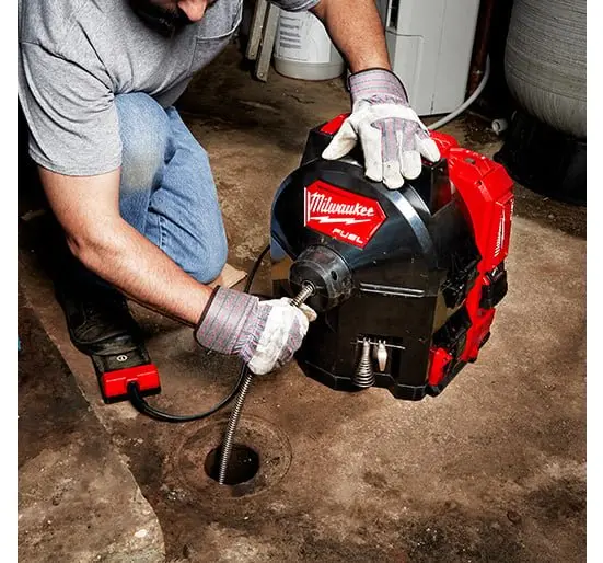 Milwaukee M18FFSDC16-0 Drain Cleaning Machine up to 75mm - Bare Unit - M18FFSDC16-0