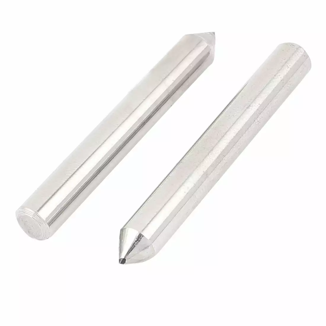 One---kind Bargains Diamond Dresser Silver Tone 6mm Dia 50mm Long Round Shank 2 Pcs Unique Bargains