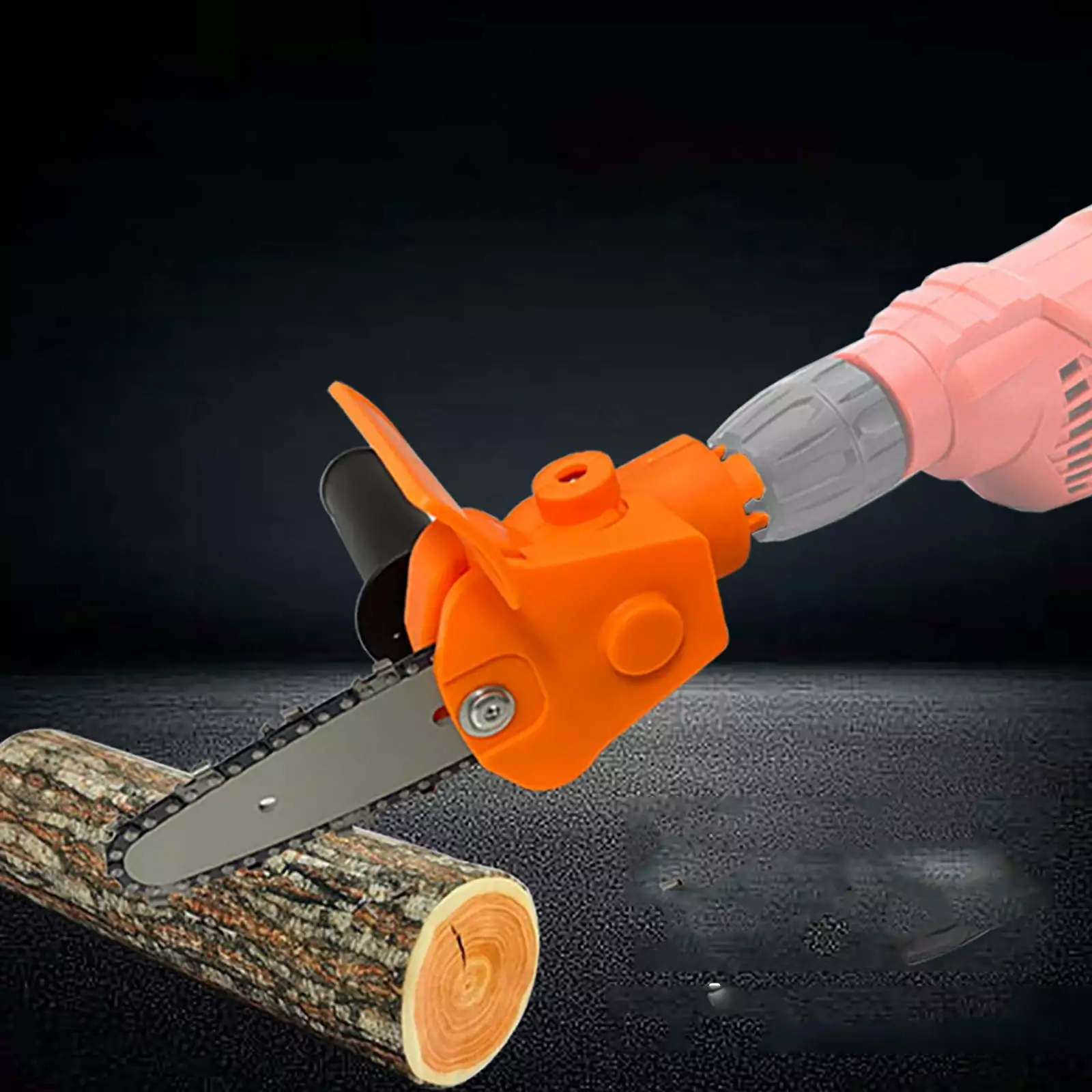 Vaidhai Electric Drill Chainsaw. 4 Power Drill Converts To Chainsaw Drill Attachment. Chainsaw Drill Attachment Wrench And...