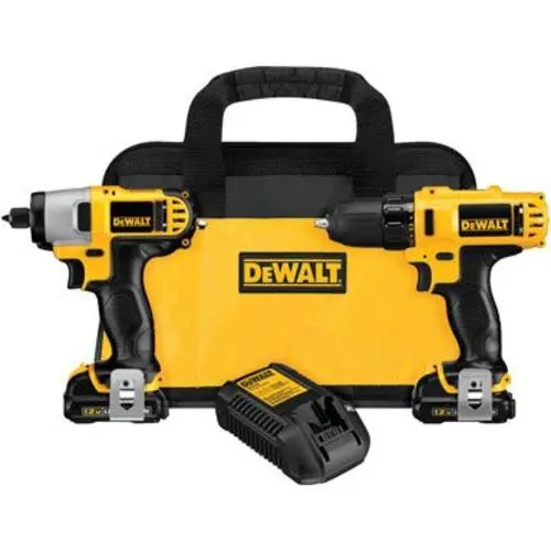 DeWalt Drill Driver Impact Combo Kit - Hardware Hand Tools on Sale