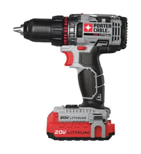 Porter Cable PCCK600LB Max 20V Drill Driver Kit Professional Use