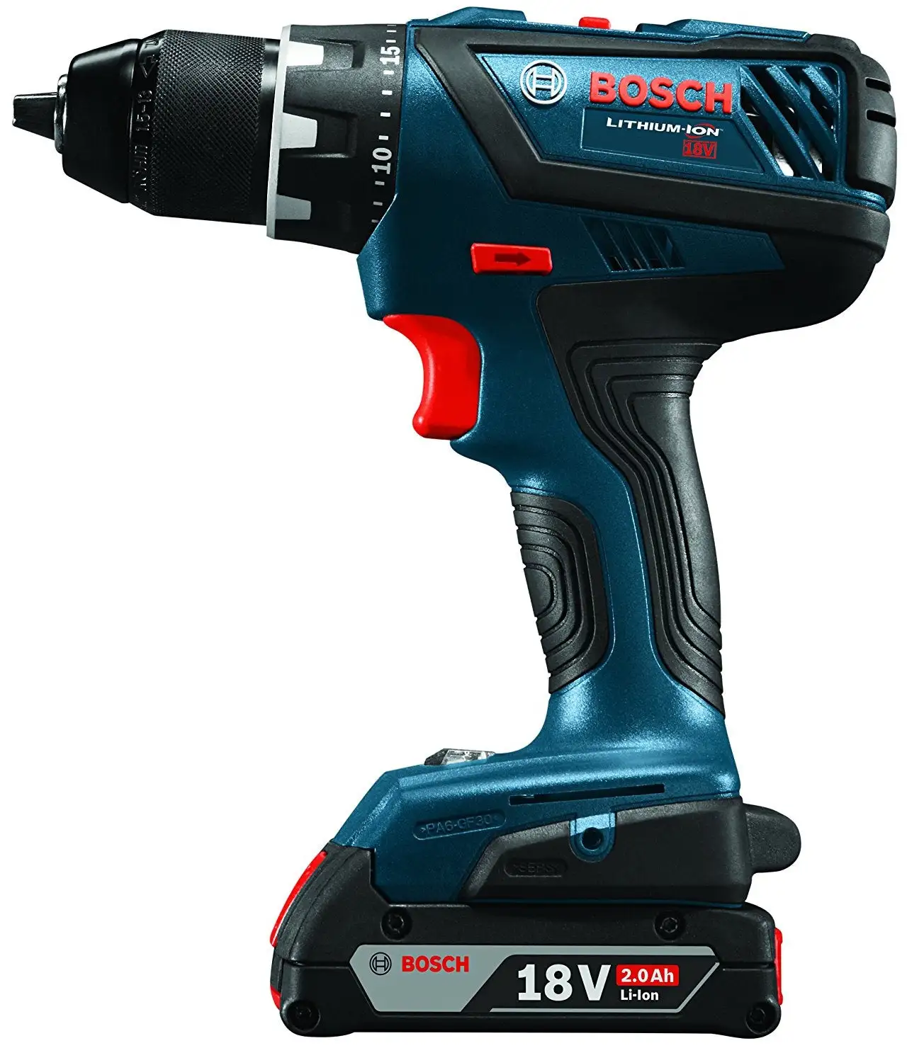 Bosch DDS181A-02 Compact Tough 18V Drill/Driver Kit Battery and Charger