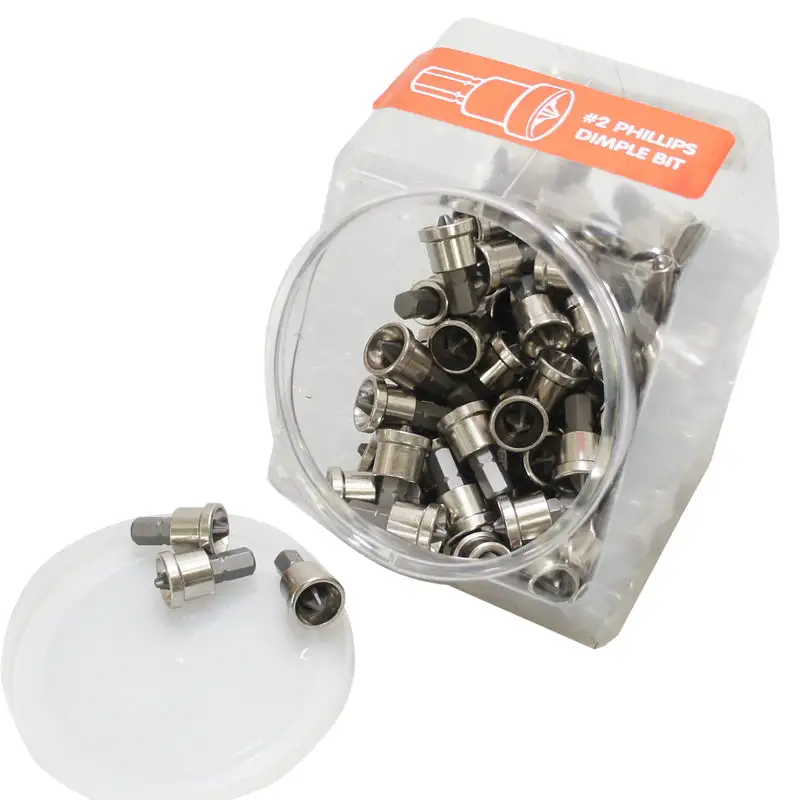Dimplebit Drywall #2Phil Screwdriver Bit Drywall Installation Best Way Tools