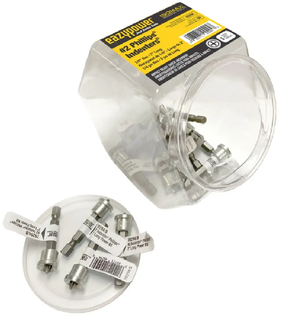 Eazypower 294 Phillips Drywall Screw Indenter Drive 2 Inch Flush Fastening